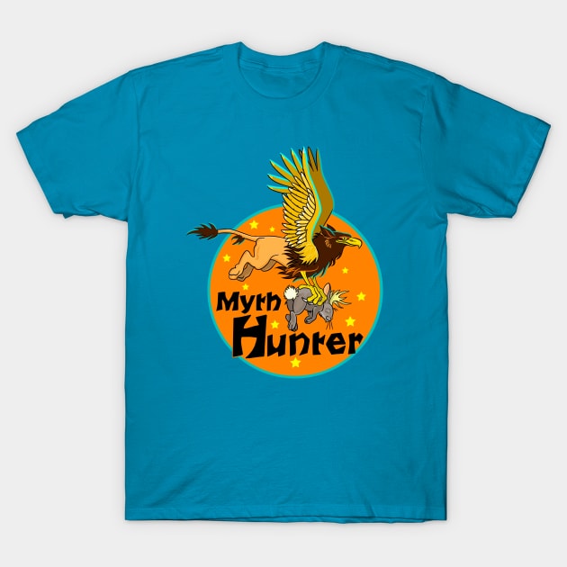 The Myth Hunter T-Shirt by Toonicorn